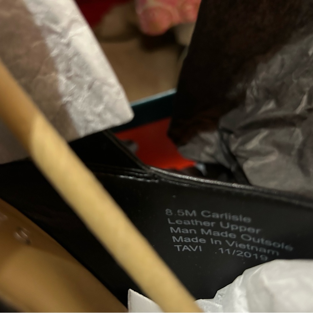 Aerosoles Wedge Shoe - Black Leather - Picture 5 of 6